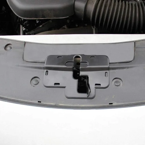 Vista 2 de crosselec Cubierta de Protección de Huecos a Prueba de Polvo del Perno de Bloqueo del Capó para Accesorios Dodge Charger 2015-2022