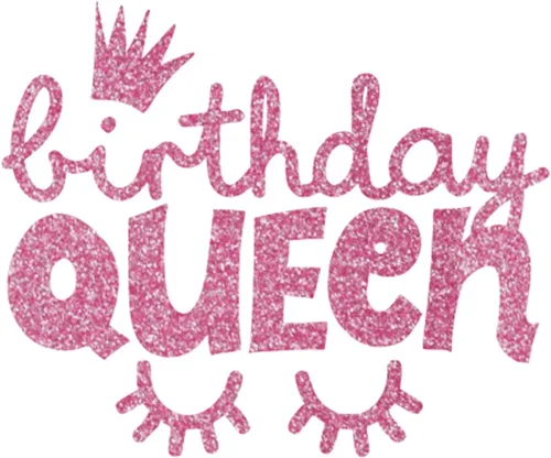 Vista 29 de Calcomanía termoadhesiva de la reina de cumpleaños, transferencia de camisa de fiesta de cumpleaños para mujer, parche de vinilo para niña, gráfico
