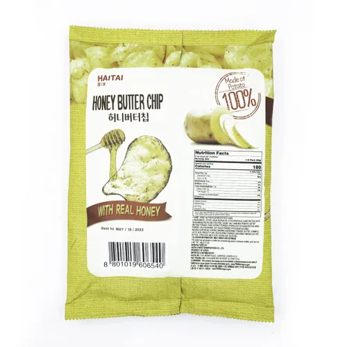 Vista 2 de 3 piezas de patatas con mantequilla de miel, aperitivo New Korea (2,11 onzas X 3)