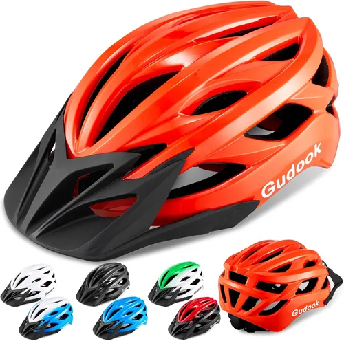 Vista 10 de Bike Helmets for Men - Women Bicycle Helmet Adult - Certified Lightweight Comfort Adjustable Cycling Helmet with Detachable Visor for Mountain Road