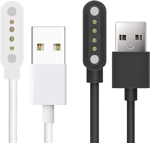 Vista 8 de Lamshaw Compatible con el cargador de reloj inteligente Parsonver LA24, cable de carga magnético de repuesto USB compatible con Parsonver LA24 Smart