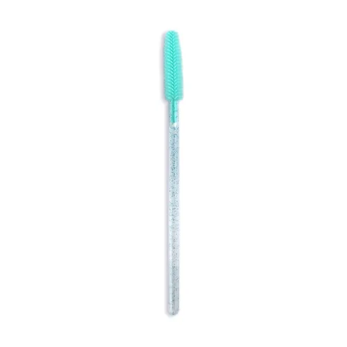 Vista 6 de 50 varitas desechables de silicona para pestañas – Cepillos de extensión de cejas y pestañas, separador de peine, herramienta de microblading