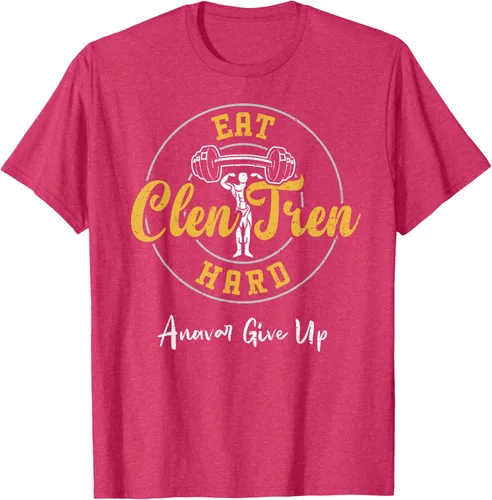 Vista 31 de Culturismo: Comer Clen Tren Hard Anavar Give Up - Camiseta de gimnasio, Negro