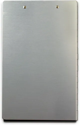 Vista 9 de Saunders Portaformularios Snapak de aluminio reciclado, tamaño de notas, Gris