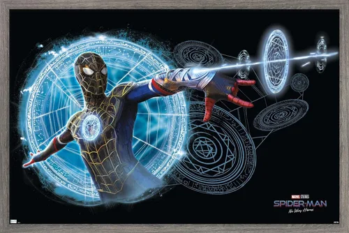 Vista 9 de Trends International Marvel Spider-Man: No Way Home - Póster mágico de pared, 14.725 x 22.375 pulgadas, versión premium sin marco