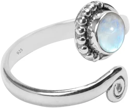 Vista 67 de Anillo de dedo del pie de piedra preciosa de plata de ley 925, joyería para el cuerpo, anillo de dedo del pie de la mano de la mano de la piedra