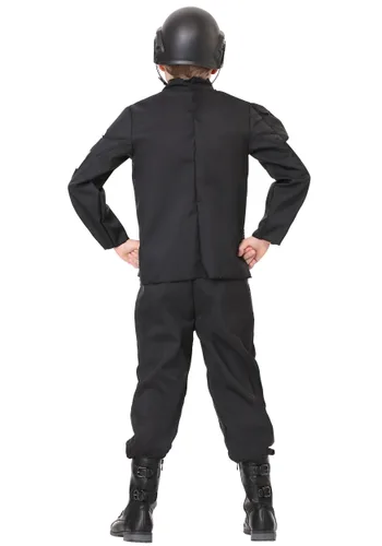 Vista 2 de Disfraz de comandante SWAT para niños Multicolor