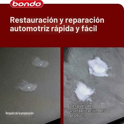 Vista 3 de 3M Bondo 907 Masilla para Vidriado y Retoque - 4.5 oz, Paquete de 4