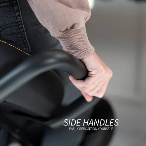 Vista 10 de DRAGONN by VIVO DN-CH-K02B - Silla ergonómica arrodillada con soporte para el respaldo, taburete ajustable para el hogar y la oficina con asiento