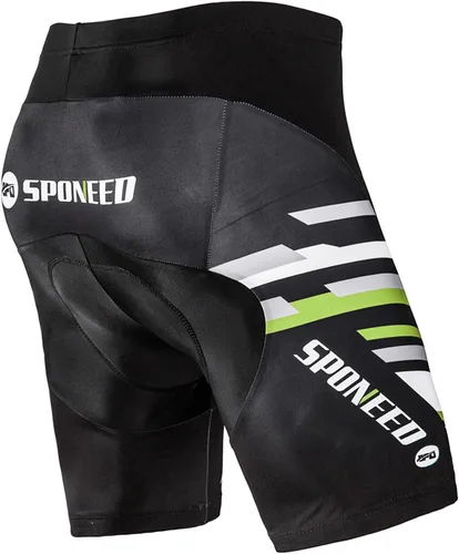 Vista 2 de sponeed - Pantalones cortos de bicicleta para hombre