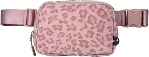 Vista 23 de C.C Bolsa de cintura para mujeres – Riñonera acolchada cruzada para el cuerpo con correa ajustable, idea de regalo de moda, Ajuste regular