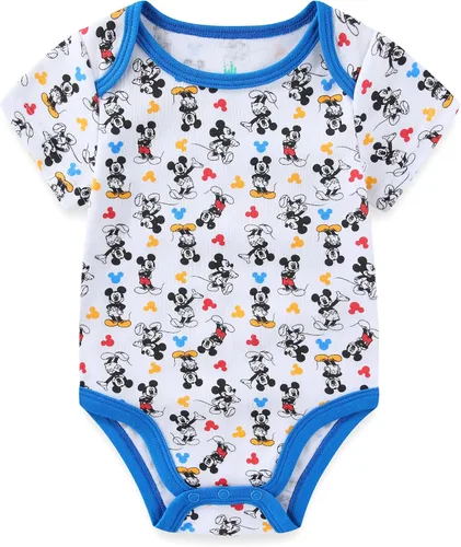 Vista 6 de Disney Mickey Mouse, Lion King y Winnie the Pooh Baby Boys Paquete de 5 mamelucos para recién nacidos y bebés