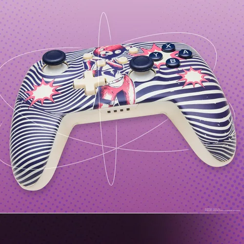 Vista 4 de PowerA Wireless Controller for Nintendo Switch - Fortnite: Cuddle Team Leader, Switch Lite/Switch-OLED Model, Nintendo Switch 2, AA Battery Powered