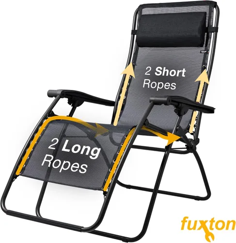 Vista 7 de Zero Gravity Bungee - Kit de repuesto para silla de gravedad cero, reclinable al aire libre, kit de reparación de muebles de patio, 4 cables