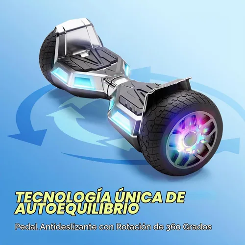 Vista 3 de CBD 8.5'' Offroad Scooter with Corlorful LED and Music Speaker