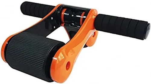Vista 3 de Sveltus AB Roller - Zapatillas abdominales unisex para adultos, naranja y negro