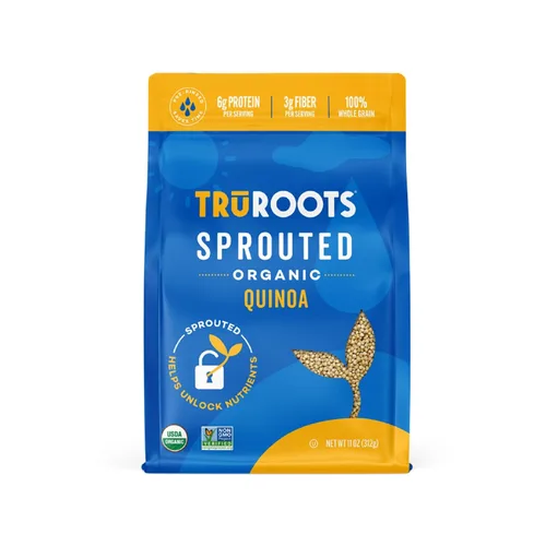 Vista 7 de TruRoots Arroz integral germinado orgánico, 14 onzas (paquete de 1)