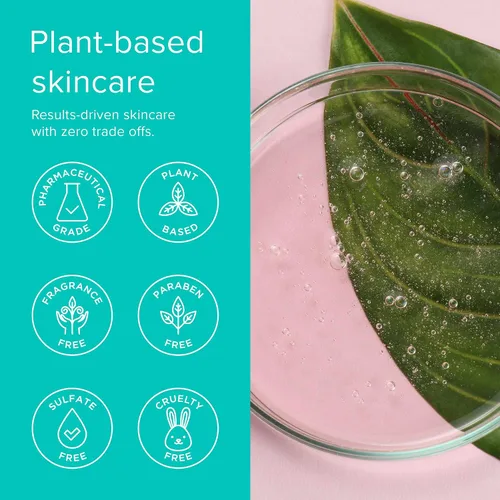 Vista 5 de ClarityRx Cleanse - Jabón facial diario con infusión de vitaminas, limpiador facial hidratante natural a base de plantas para todo