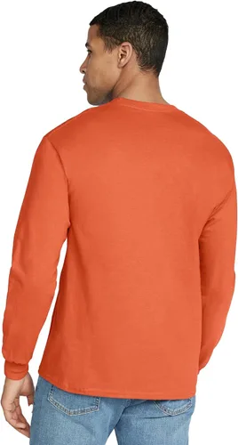 Vista 136 de Gildan - Camiseta de manga larga de algodón ultra estilo G2400 para adultos, paquete múltiple