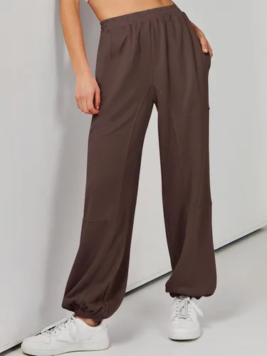 Vista 7 de ANRABESS Pantalones deportivos de cintura alta para mujer