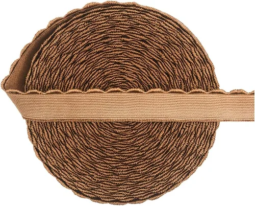 Vista 17 de DIY PARK 5 Yarda 1/2 "0.512 in Brillante Nylon Felpa Elástico Spandex Banda Hombro Correas Sujetador Correa Ropa Interior Lencería Costura Trim Negro