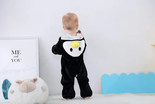 Vista 9 de Disfraz unisex para niños disfraz de Halloween traje de animal con capucha