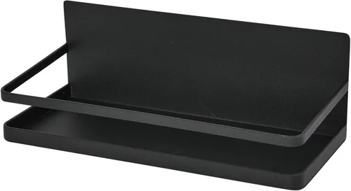 Vista 18 de Household Essentials Estante organizador magnético de metal, negro