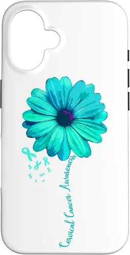 Vista 32 de Cervical Cancer Awareness Family Case Survivor Pretty Gift Case for iPhone 17