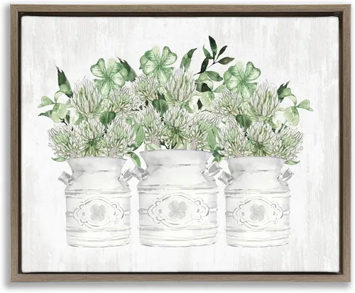 Vista 14 de Birds Floral Meadow Blossoms, 16 x 20 Inch Canvas in Floater Frame Stupell Industries · By Nan · Ready to hang once unboxed · Made in USA
