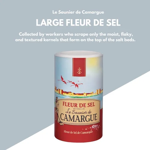 Vista 3 de Flor de Sel de Camargue - Jumbo 2.2 lbs