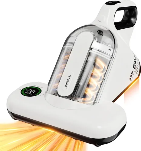 Vista 10 de TER Aspirador de colchón de cama UV con sensor de polvo inteligente Blanco brillante