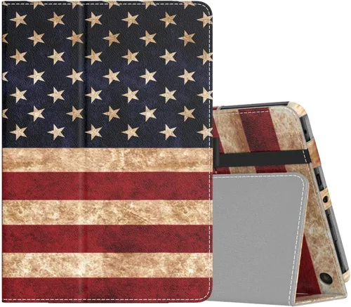 Vista 12 de MoKo - Funda compatible con la tablet Kindle Fire HD 8 y 8 Plus (10ª generación, versión de 2020), funda de soporte plegable y diseño delgado