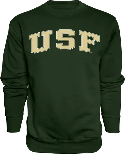 Vista 39 de Blue 84 NCAA sudadera de cuello redondo con arco y colores de equipo para hombre