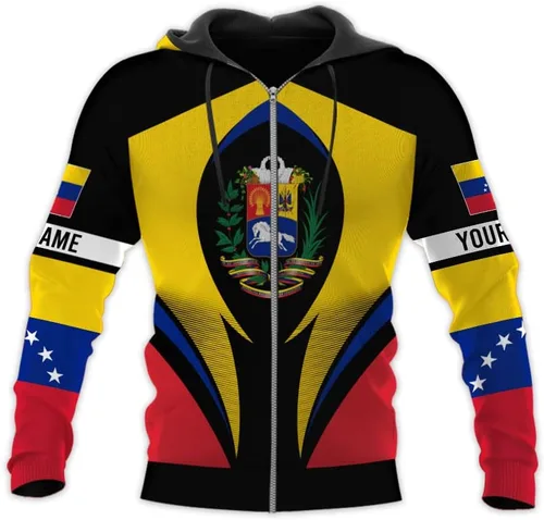 Vista 8 de Royal Fight - Camisas personalizadas de Venezuela con escudo de armas de Venezuela, camisas de bandera de Venezuela para hombres y mujeres