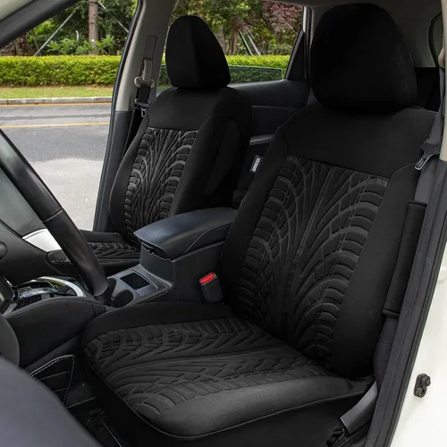 Vista 2 de Leader Accessories Juego de fundas de asiento de seguridad en relieve