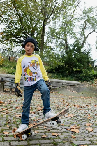 Vista 5 de Nickelodeon Paw Patrol Rubble Marshall Chase, paquete de 3 camisetas para niños pequeños a niños pequeños