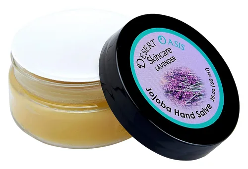 Vista 7 de Aceite de jojoba 100% orgánico puro. Tamaño de viaje 1 oz más bálsamo de manos de lavanda con más del 50% de aceite de jojoba. 100% natural