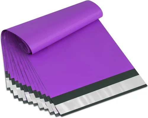 Vista 7 de Bolsas de envío UCGOU 200 de plástico, pack de 200 unidades, de 15cm x 22cm, de color blanco, sobres de envío autoadhesivos.
