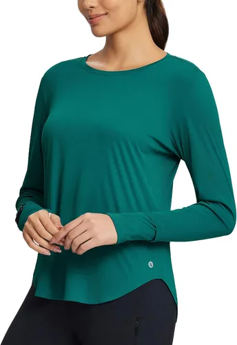 Vista 94 de BALEAF - Camisetas de sol de manga larga para mujer, con FPU 50+, para senderismo, ligeras, de secado rápido, protección contra rayos ultravioleta