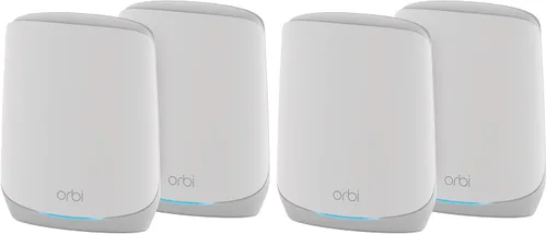 Vista 8 de NETGEAR Orbi Sistema de red de malla WiFi 6 de tres bandas para todo el hogar (RBK752P) - Router con 1 extensor de satélite, características