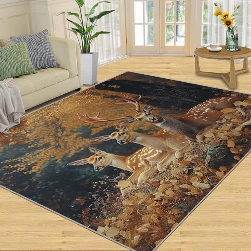 Vista 8 de Cyberpunk Rugs for Bedroom, Neon Head Area Rug, Neon Art Rugs for Living Room, Indoor Non-Slip Rug, Machine Washable Carpet for Front Entrance Floor