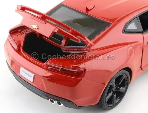 Vista 2 de Chevrolet 2016 Camaro SS Rojo 1/18 por Maisto 31689