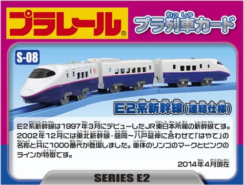 Vista 6 de TOMY Plarail S-08 E2 Shinkansen (especificación consolidada)