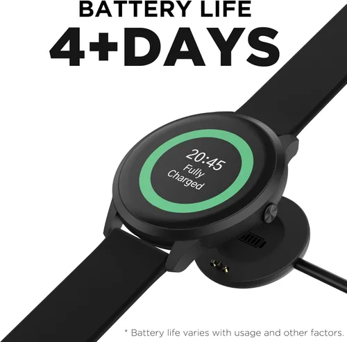 Vista 6 de iTouch Sport 4 Smartwatch - Monitor de actividad física, monitor de frecuencia cardíaca, esfera de reloj personalizable, rastreador de actividad