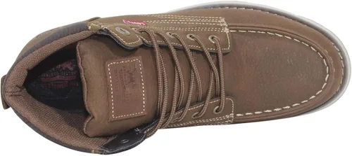 Vista 6 de Levi's Dean WX UL Botas de senderismo casuales resistentes para hombre, MarrónMarrón (Tan)