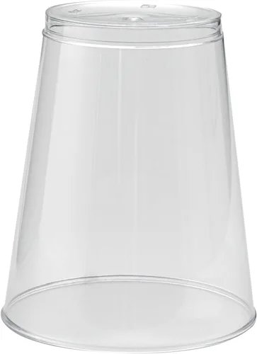 Vista 17 de Restaurantware RW Base - Vasos de fiesta de 8 onzas, 20 vasos de chupito desechables, con borde enrollado, vaso de cóctel de plástico transparente