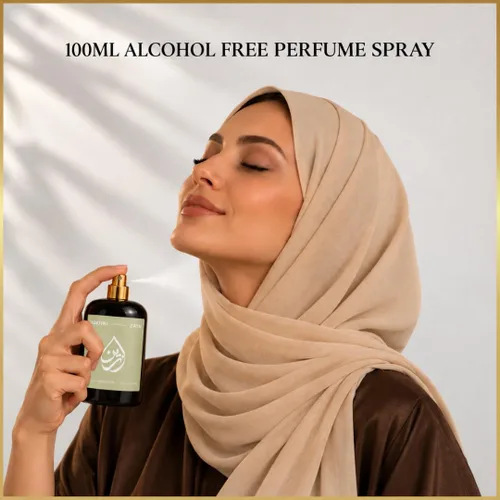 Vista 3 de Dukhni Zayn - Perfume de larga duración (3.4 fl oz), colonia árabe