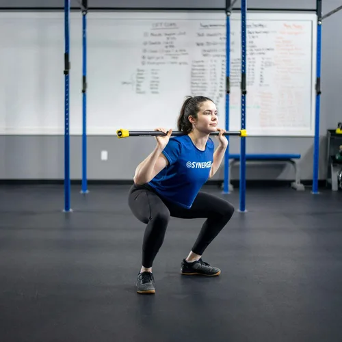 Vista 6 de Synergee - Juego de barras de entrenamiento con peso, varios pesos disponibles, acolchadas, para tonificar el cuerpo, ganar fuerza y mejorar