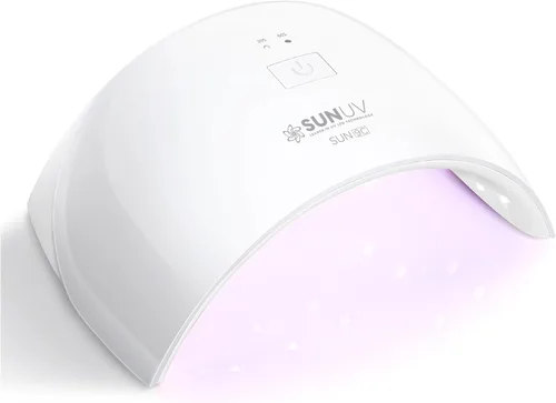 Vista 9 de SUNUV Lámpara UV para uñas, secador para esmalte de gel con sensor, 2 temporizadores y pantalla, SUN9X Plus, lámpara de uñas UV rosa