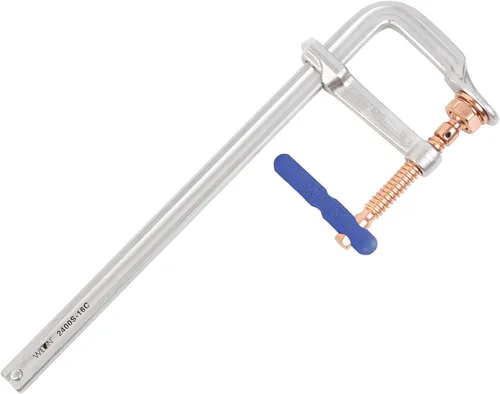 Vista 9 de Wilton Spark-Duty Abrazadera F de servicio regular, apertura máxima de 12 pulgadas, garganta de 5-1/2 pulgadas (modelo 2400S-12C)